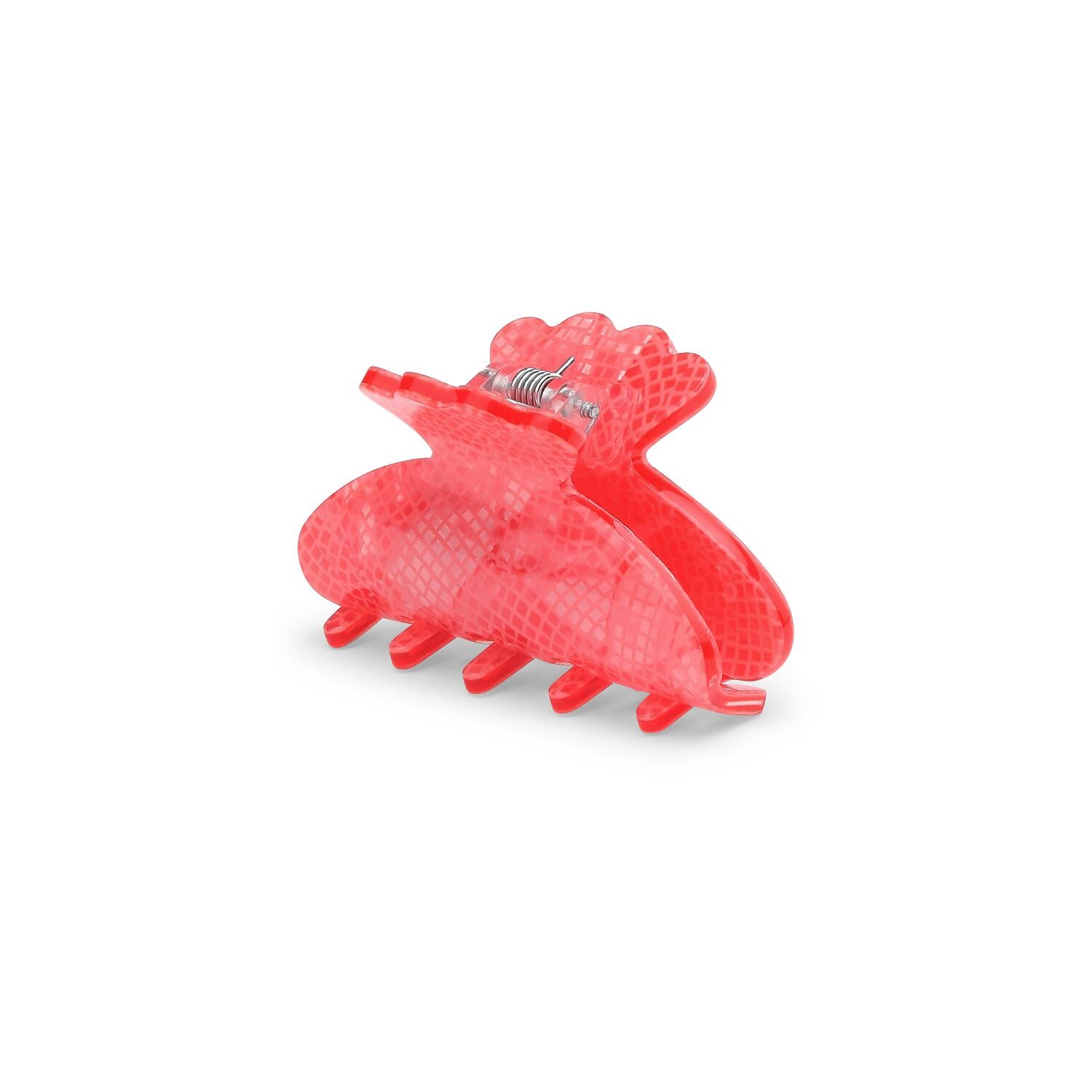 Helle Mini hårklemme - rød